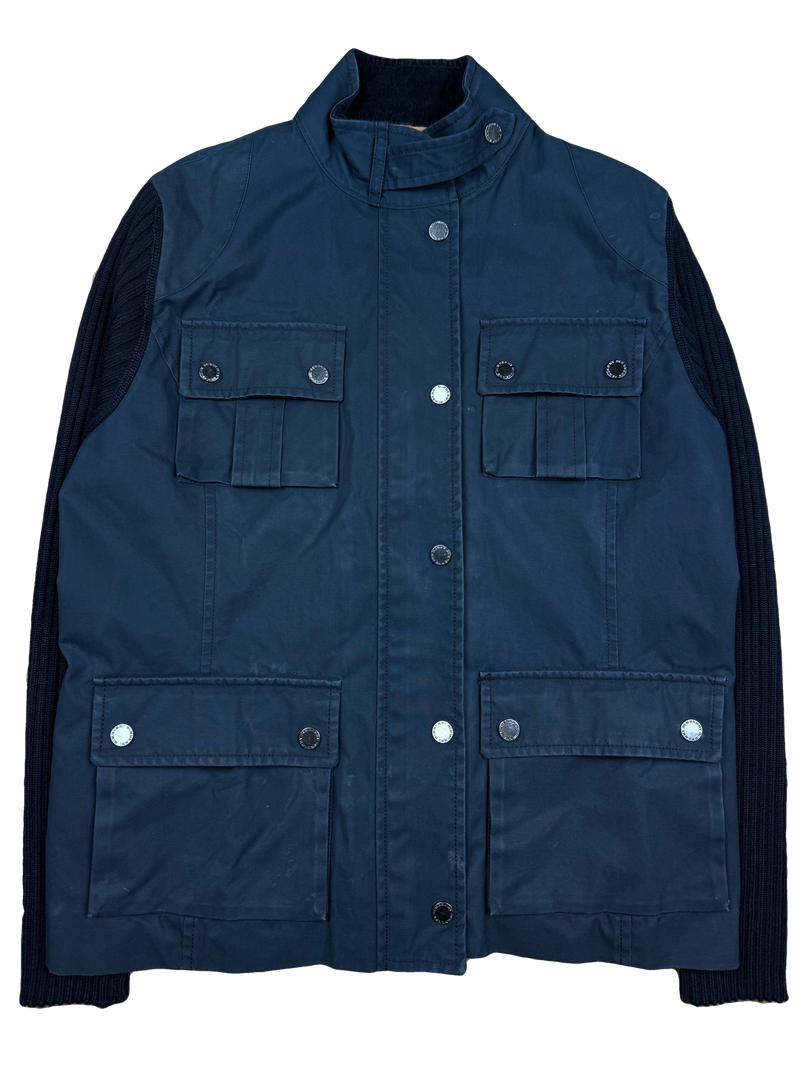 vintage Burberry hybrid sweatjacket