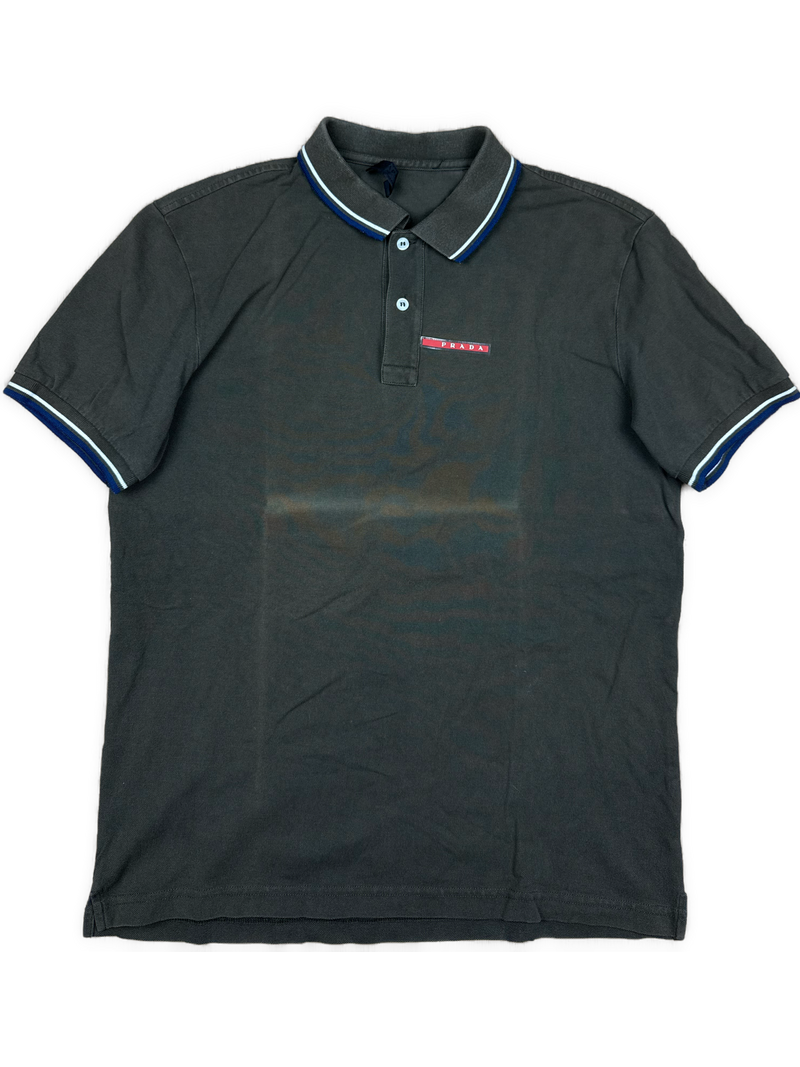 khaki Prada polo