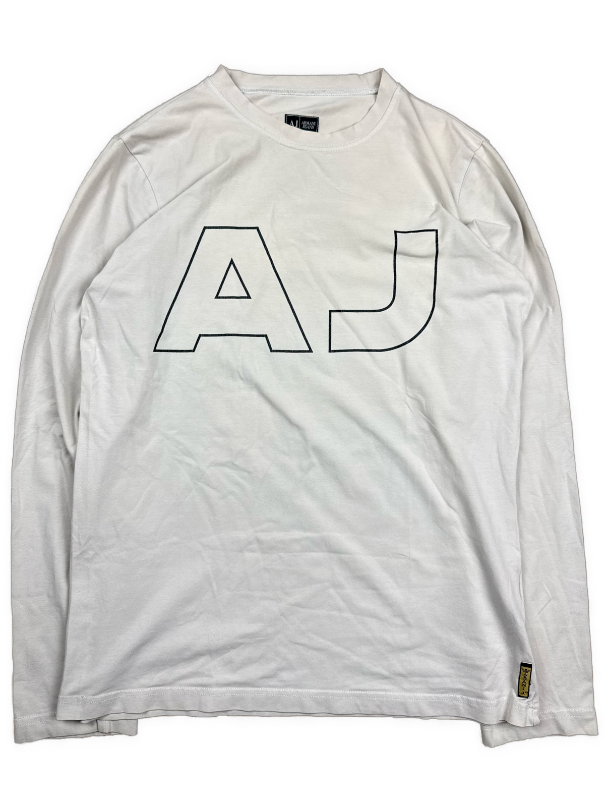 vintage white Armani Jeans longsleeve