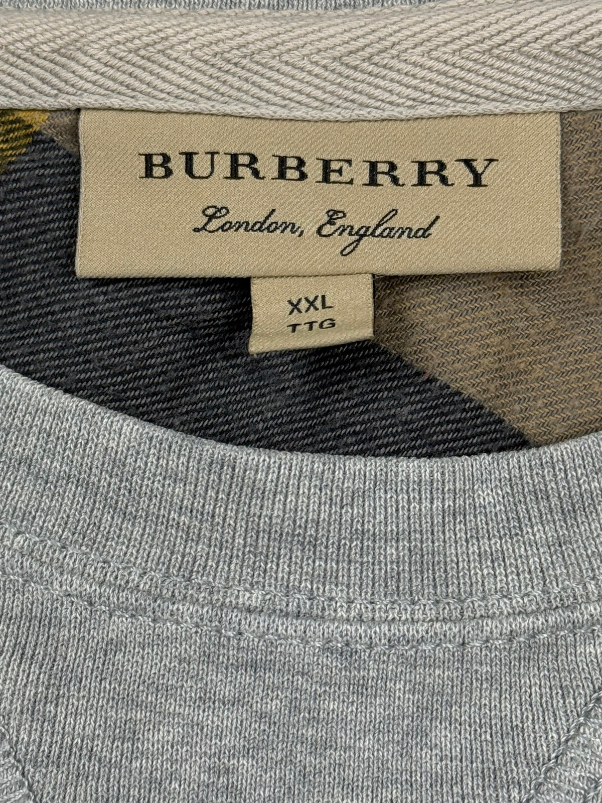 vintage Burberry sweater