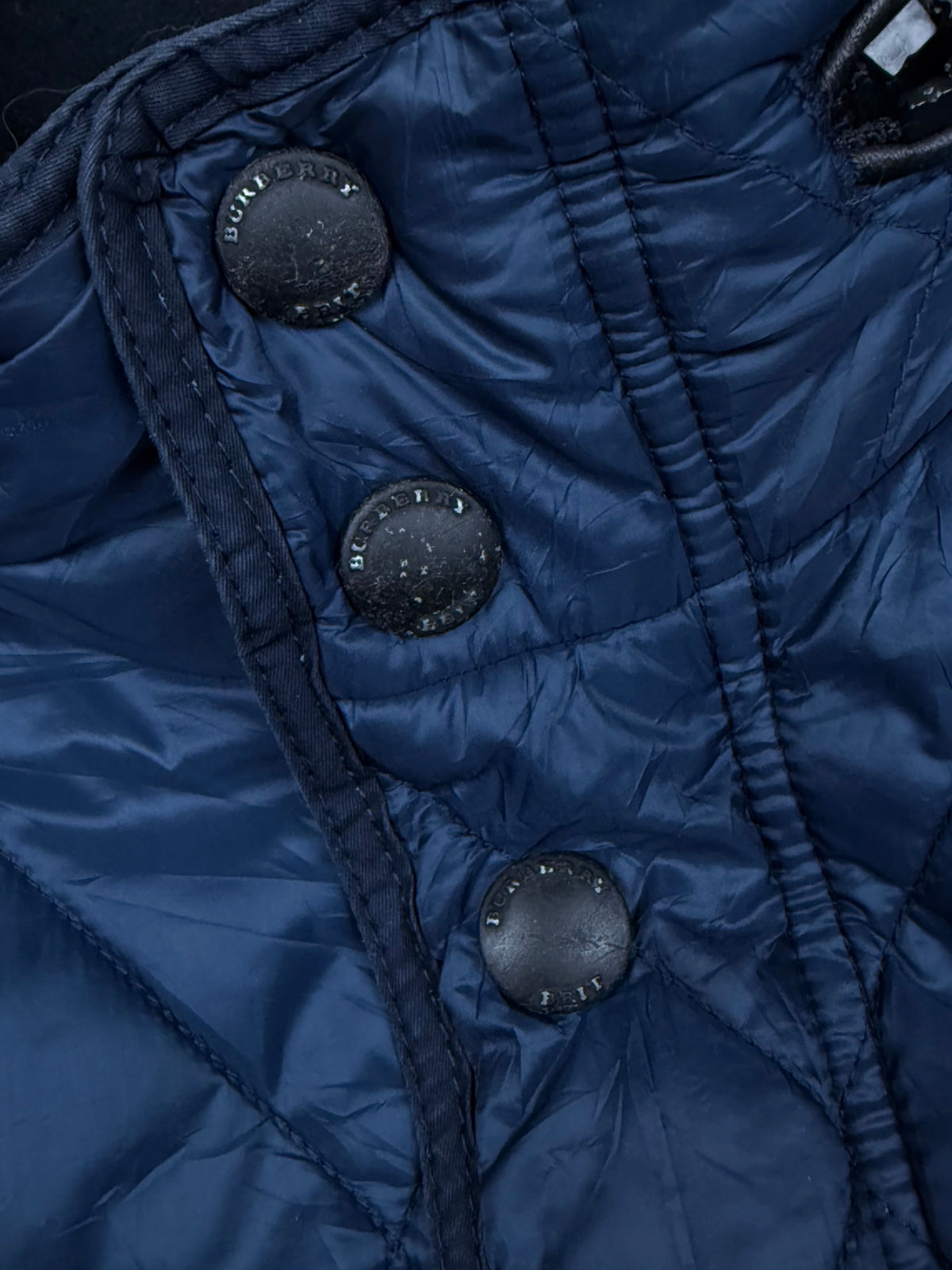vintage Burberry quilted jacket