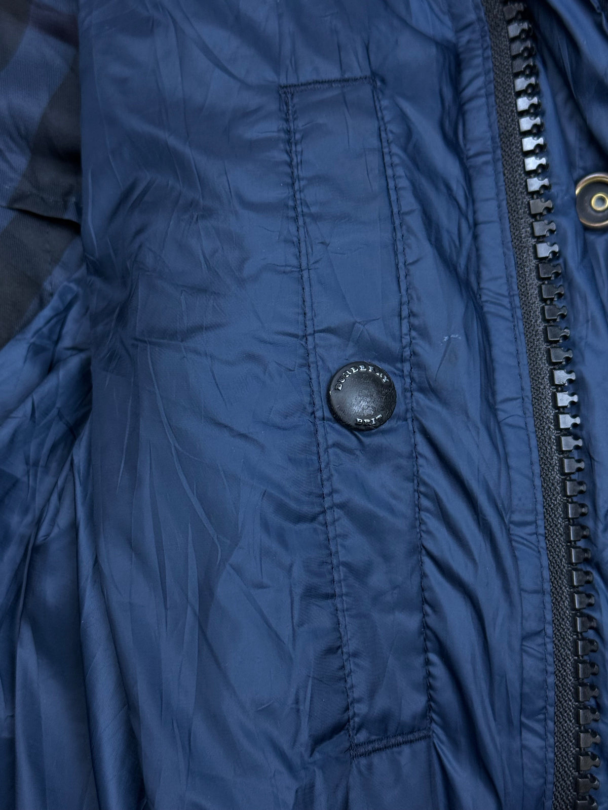 vintage Burberry quilted jacket