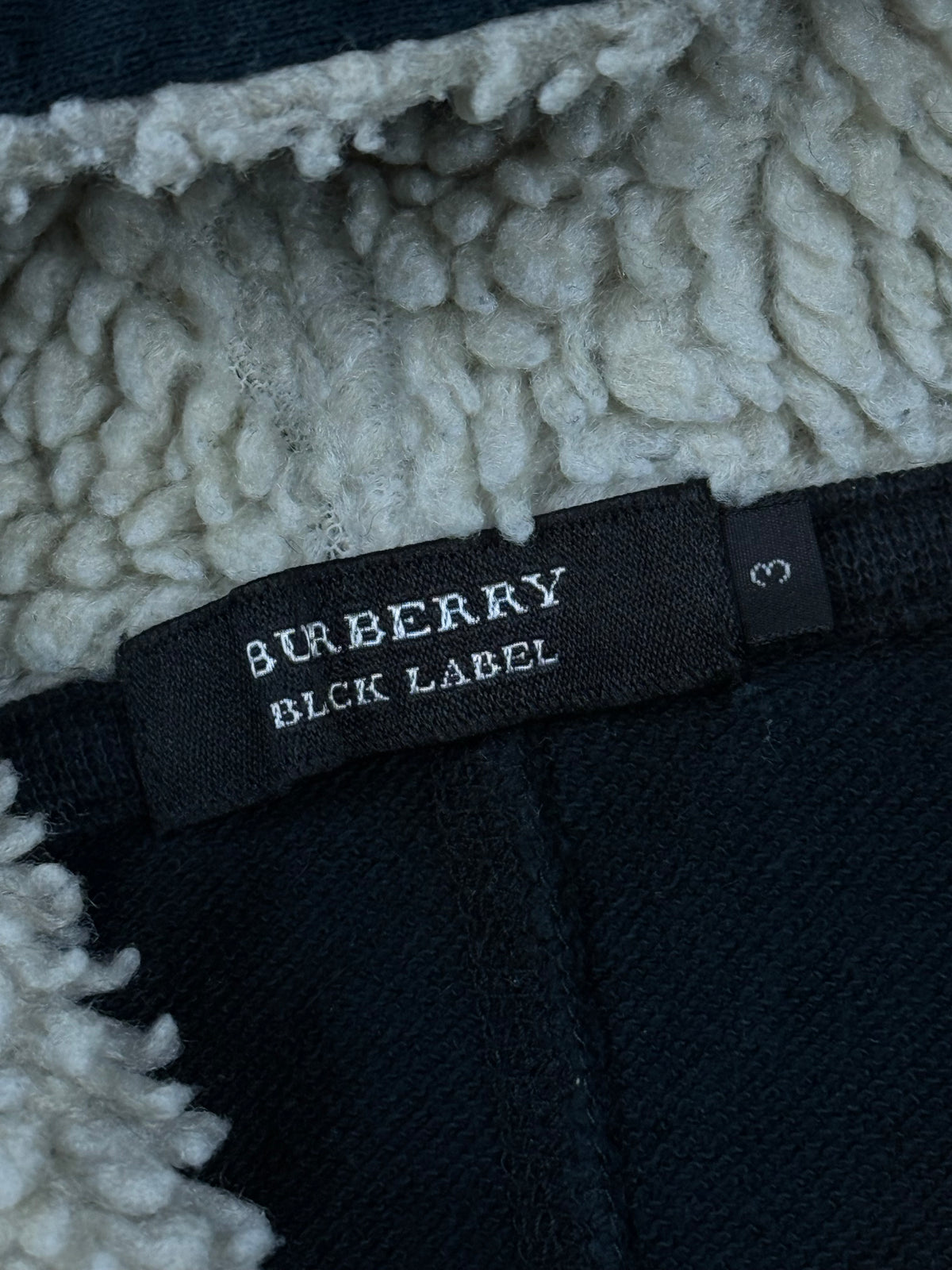 vintage Burberry Black Label sweatjacket