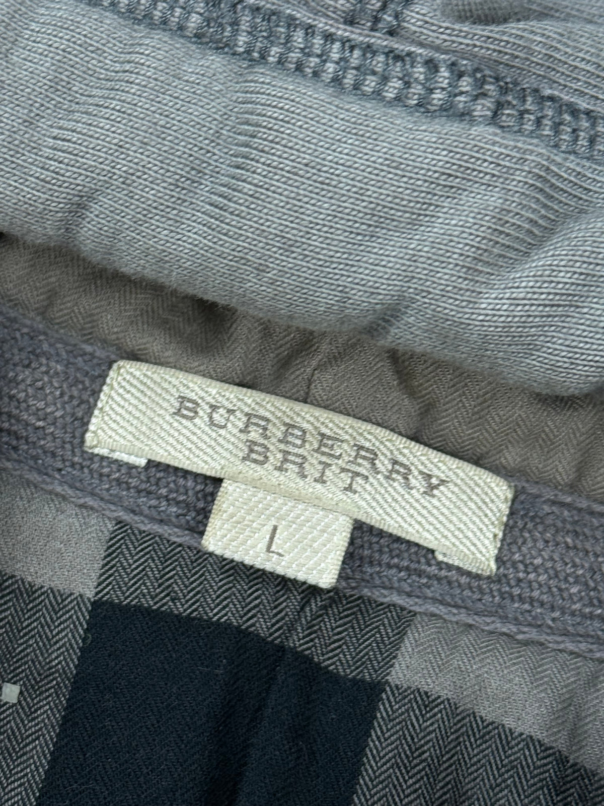 vintage Burberry sweatjacket