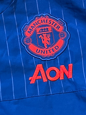 vintage Adidas Manchester United windbreaker {M-L}