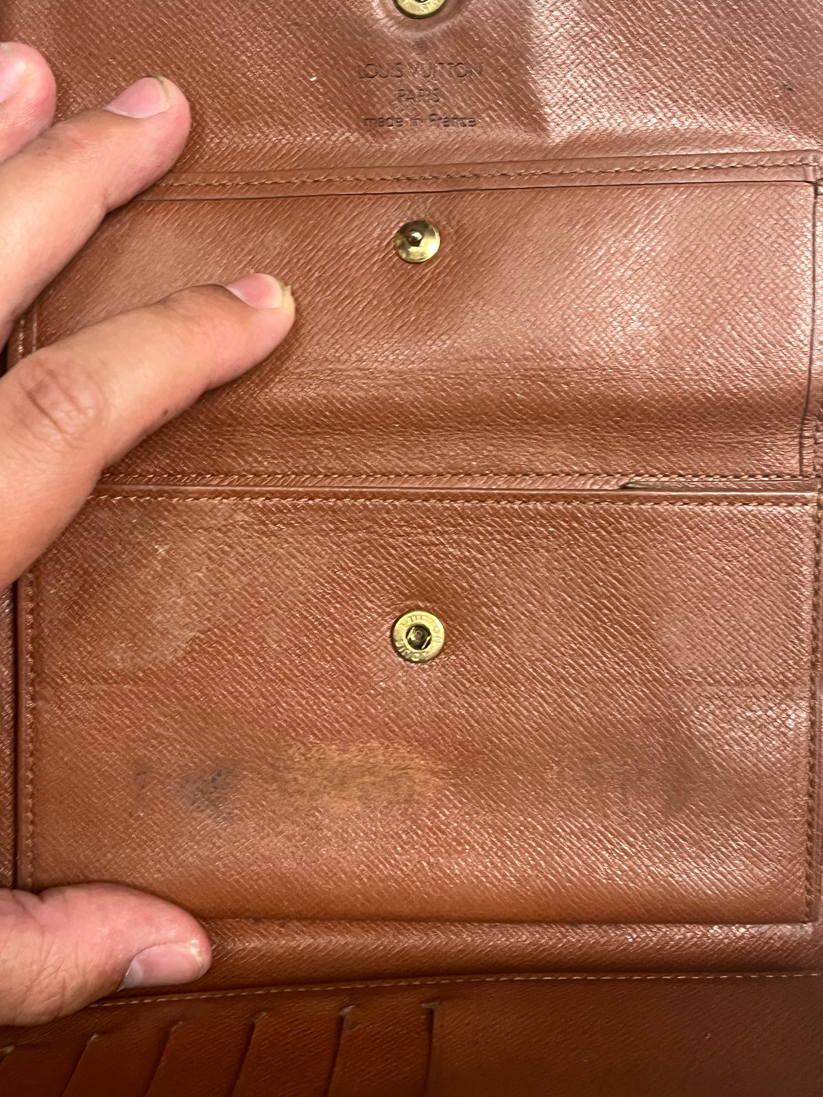 vintage Louis Vuitton wallet