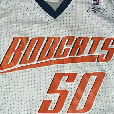 vintage Reebok Bobcats OKAFOF 50 jersey {XL}