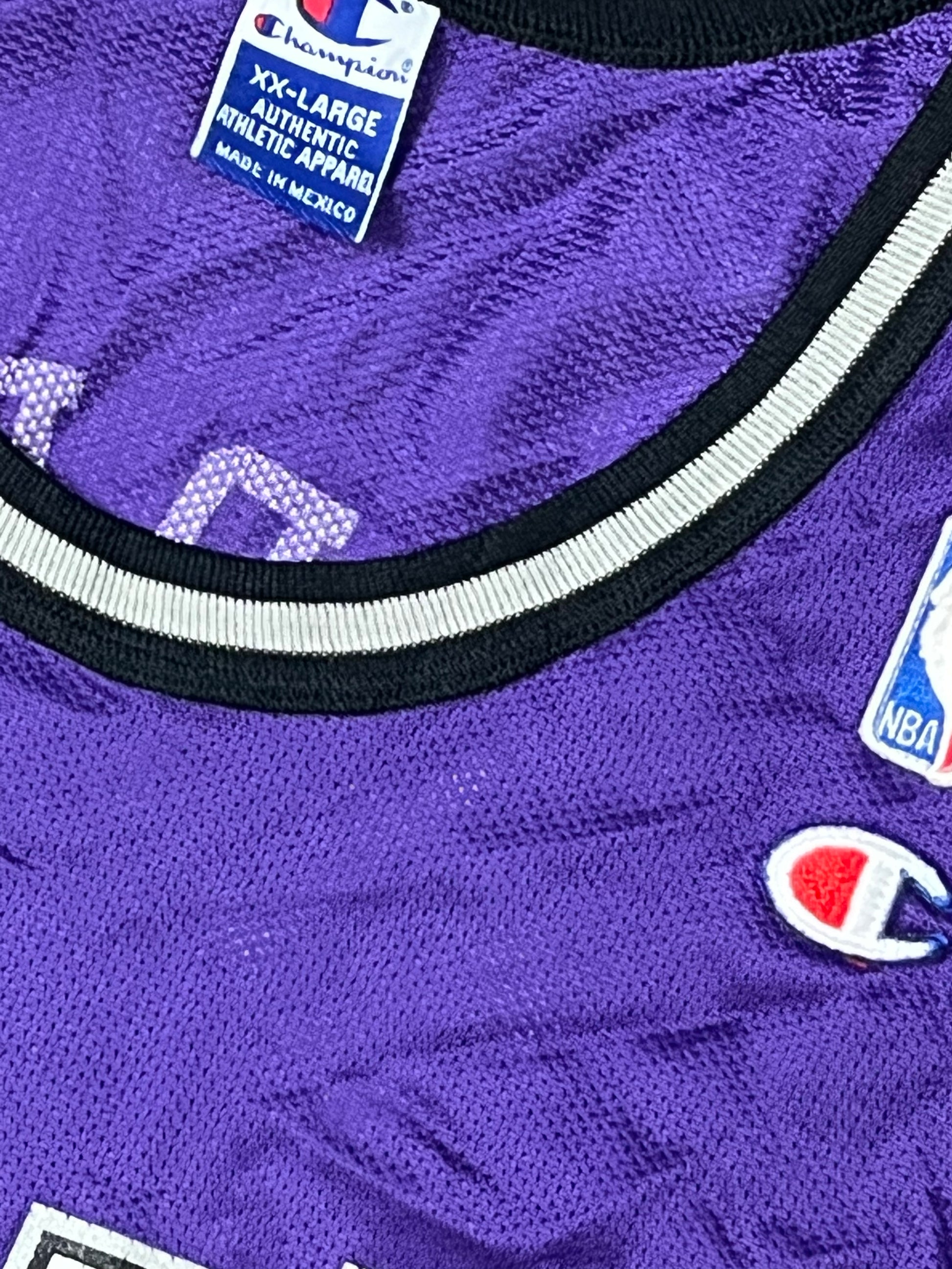 vintage Champion Sacramento Kings WEBER 4 jersey {XL}