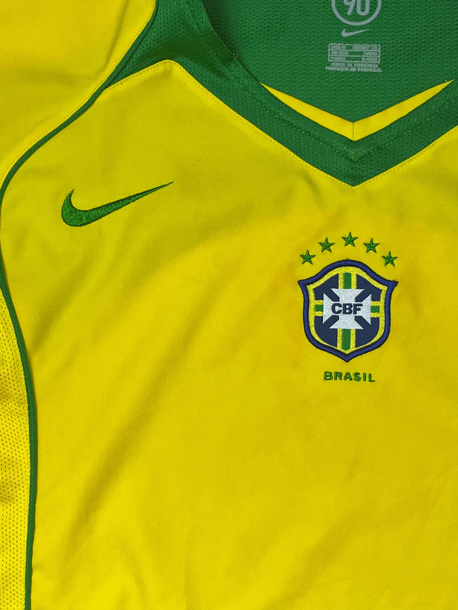 vintage Nike Brasil 2004 home jersey {M}