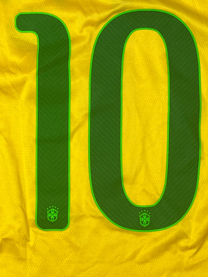 vintage Nike Brasil NEYMAR10 2014 home jersey DSWT {XL}