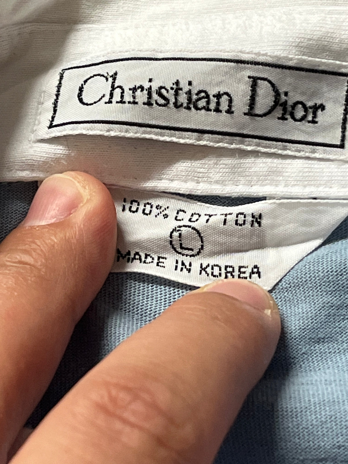 vintage Christian Dior polo {L}