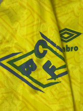 Φόρτωση εικόνας στο εργαλείο προβολής Συλλογής, vintage Nike Brasil 1992-1993 home jersey {L-XL}
