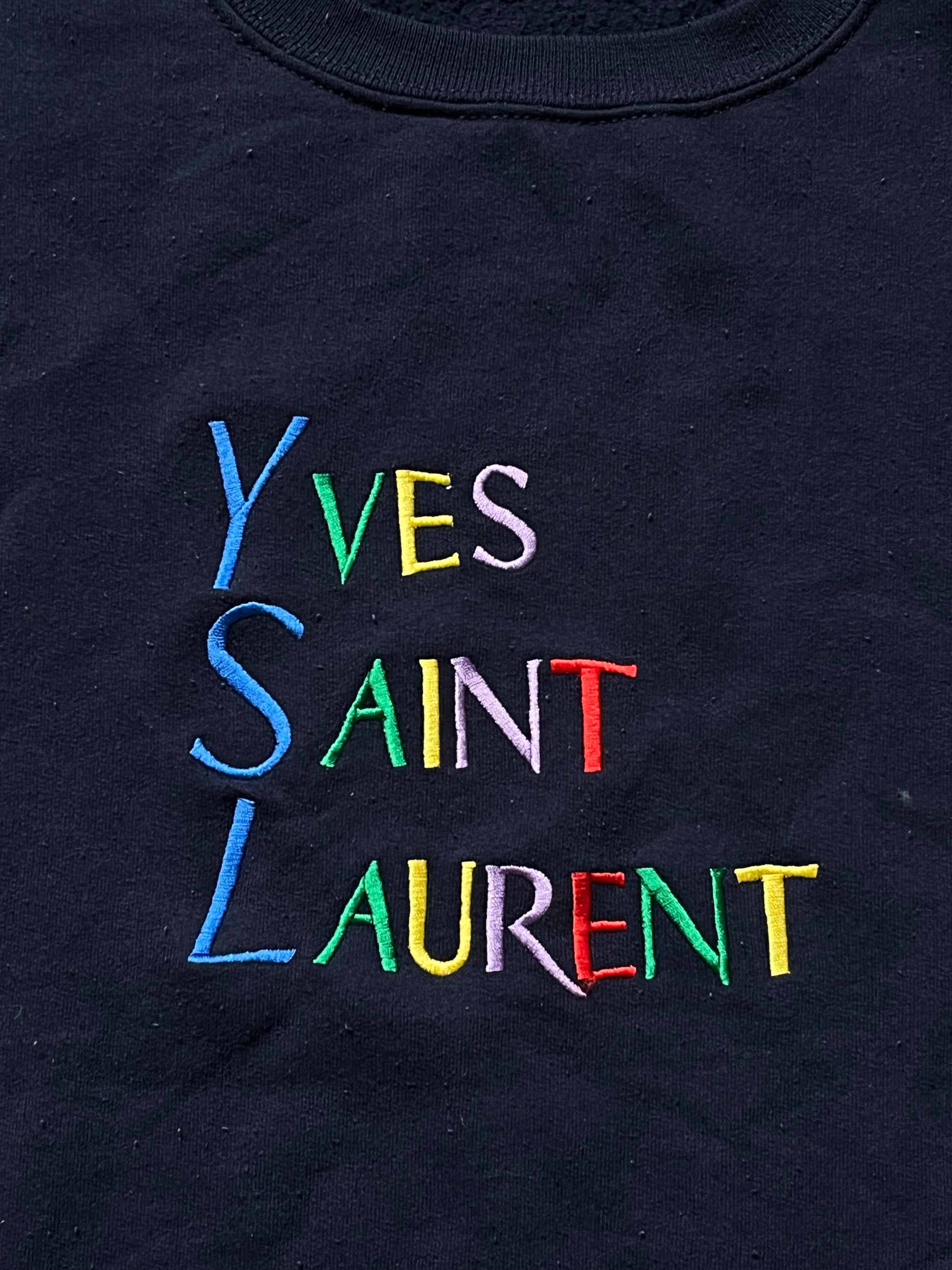 vintage Yves Saint Laurent sweater {L-XL}