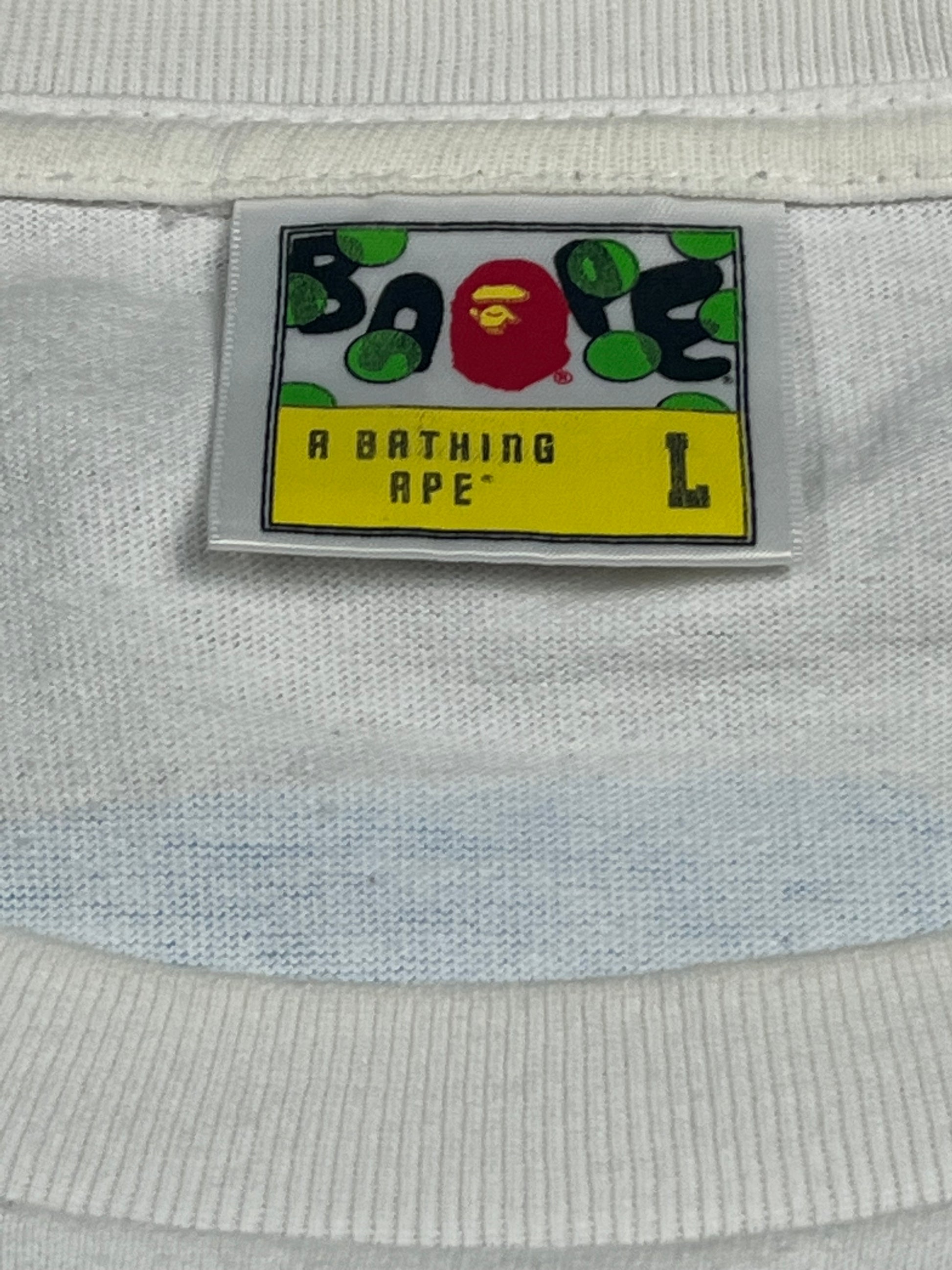 vintage BAPE a bathing ape t-shirt {L}