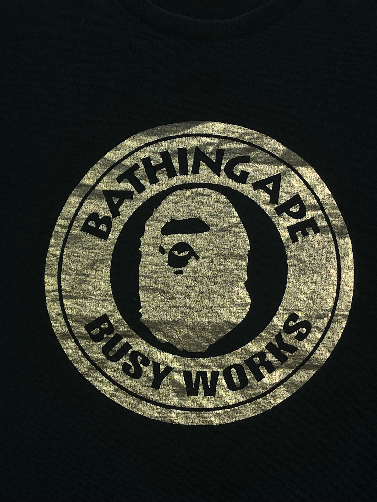 vintage BAPE a bathing ape t-shirt {XL}