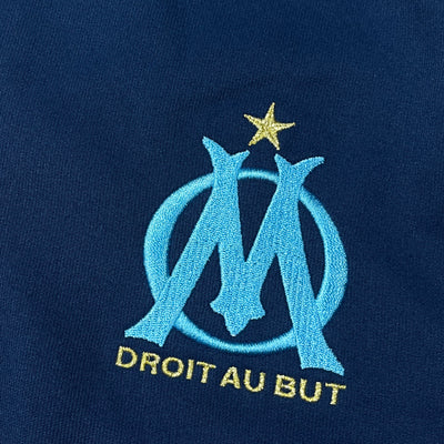 vintage Adidas Olympique Marseille halfzip windbreaker