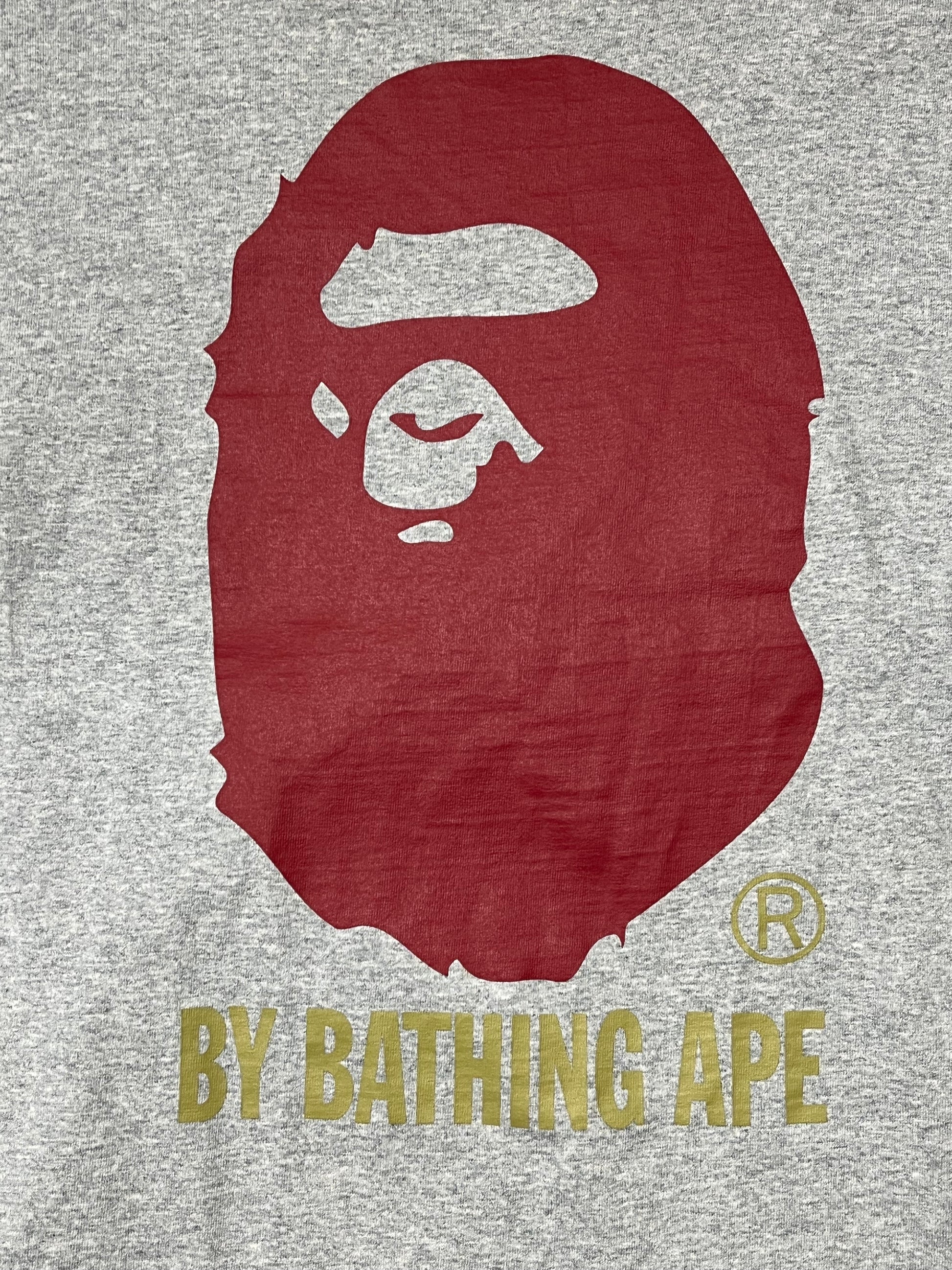 vintage BAPE a bathing ape t-shirt {M-L}