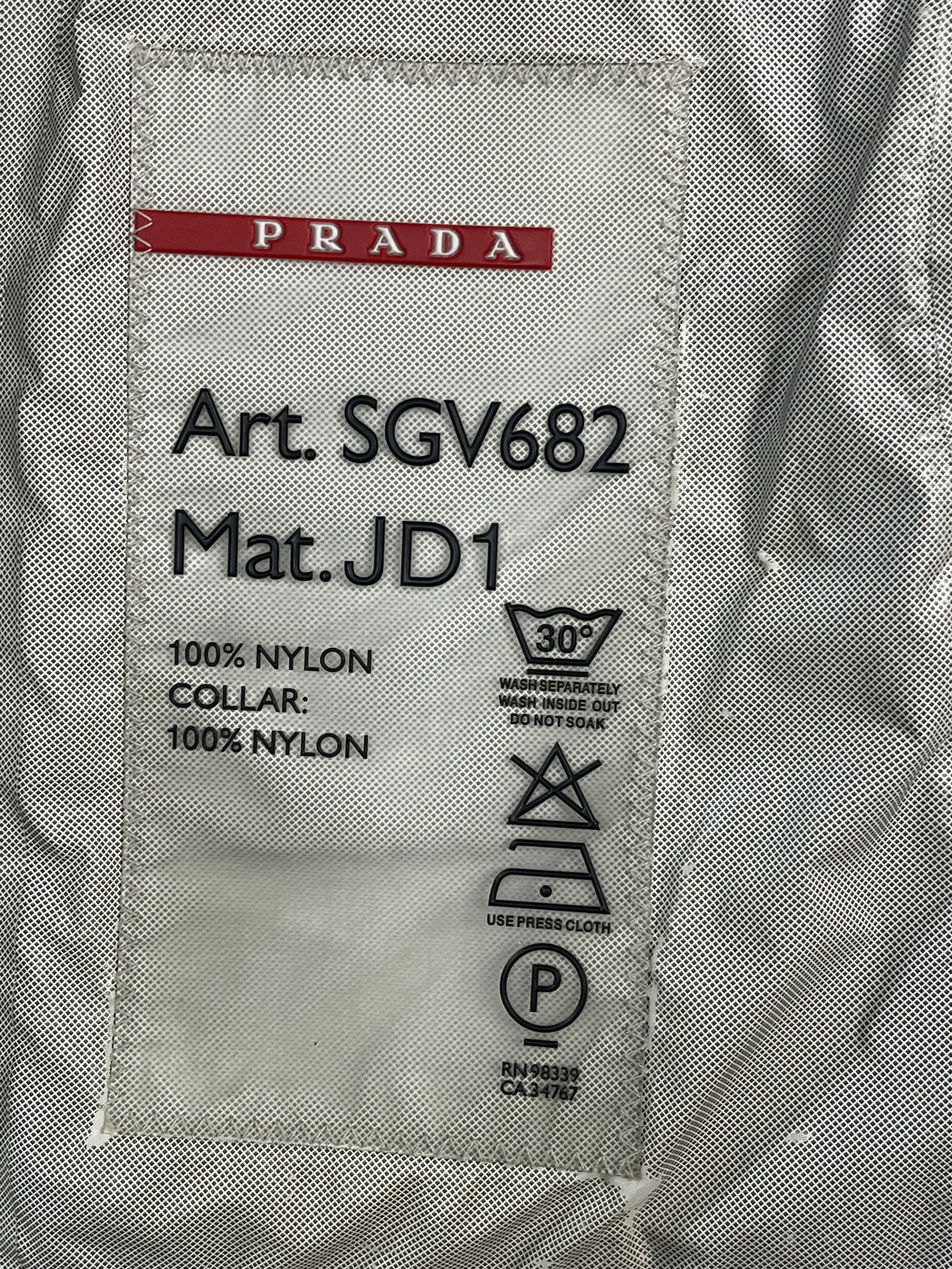 vintage Prada windbreaker