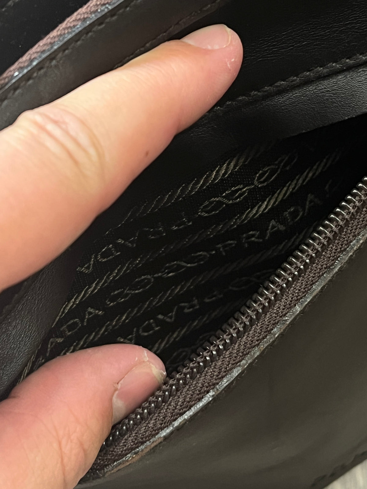 vintage Prada slingbag