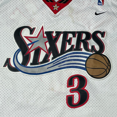 vintage Nike Sixers IVERSON 3 jersey {XL}