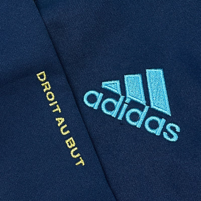 vintage Adidas Olympique Marseille halfzip windbreaker