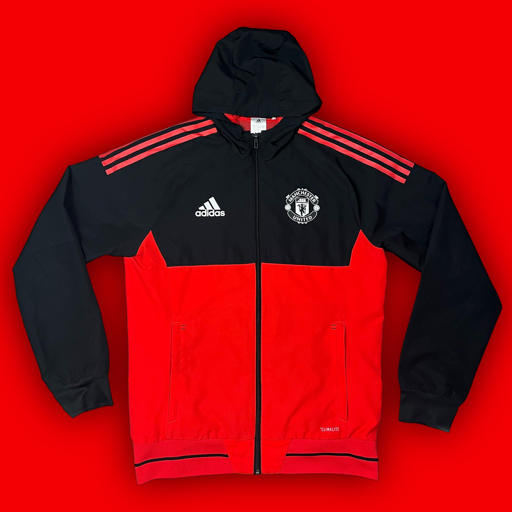 vintage Adidas Manchester United windbreaker