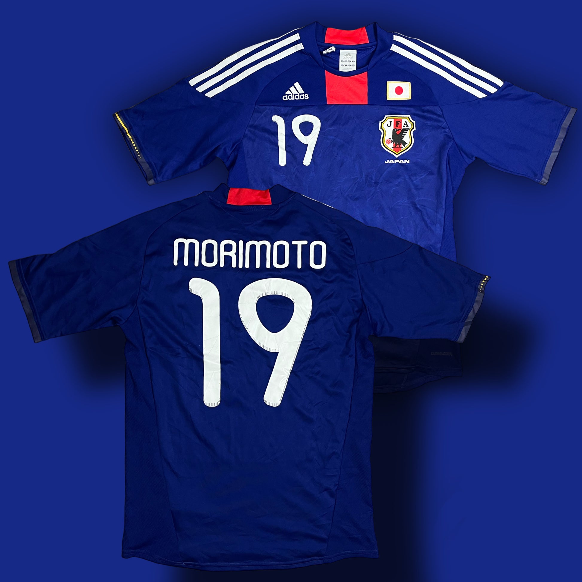 vintage Adidas Japan MORIMOTO19 2010 home jersey {M}