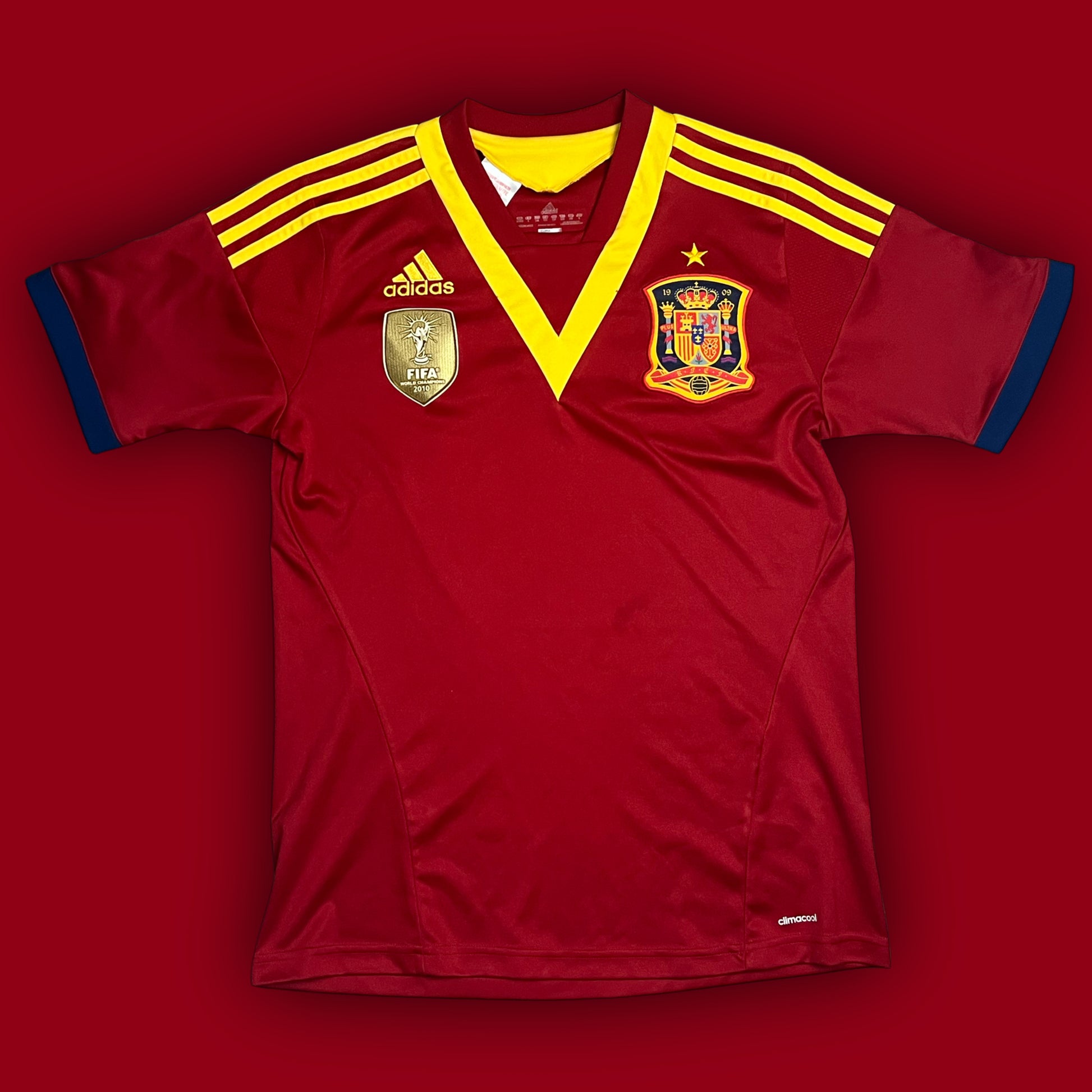 vintage Adidas Spain 2013 home jersey {S}