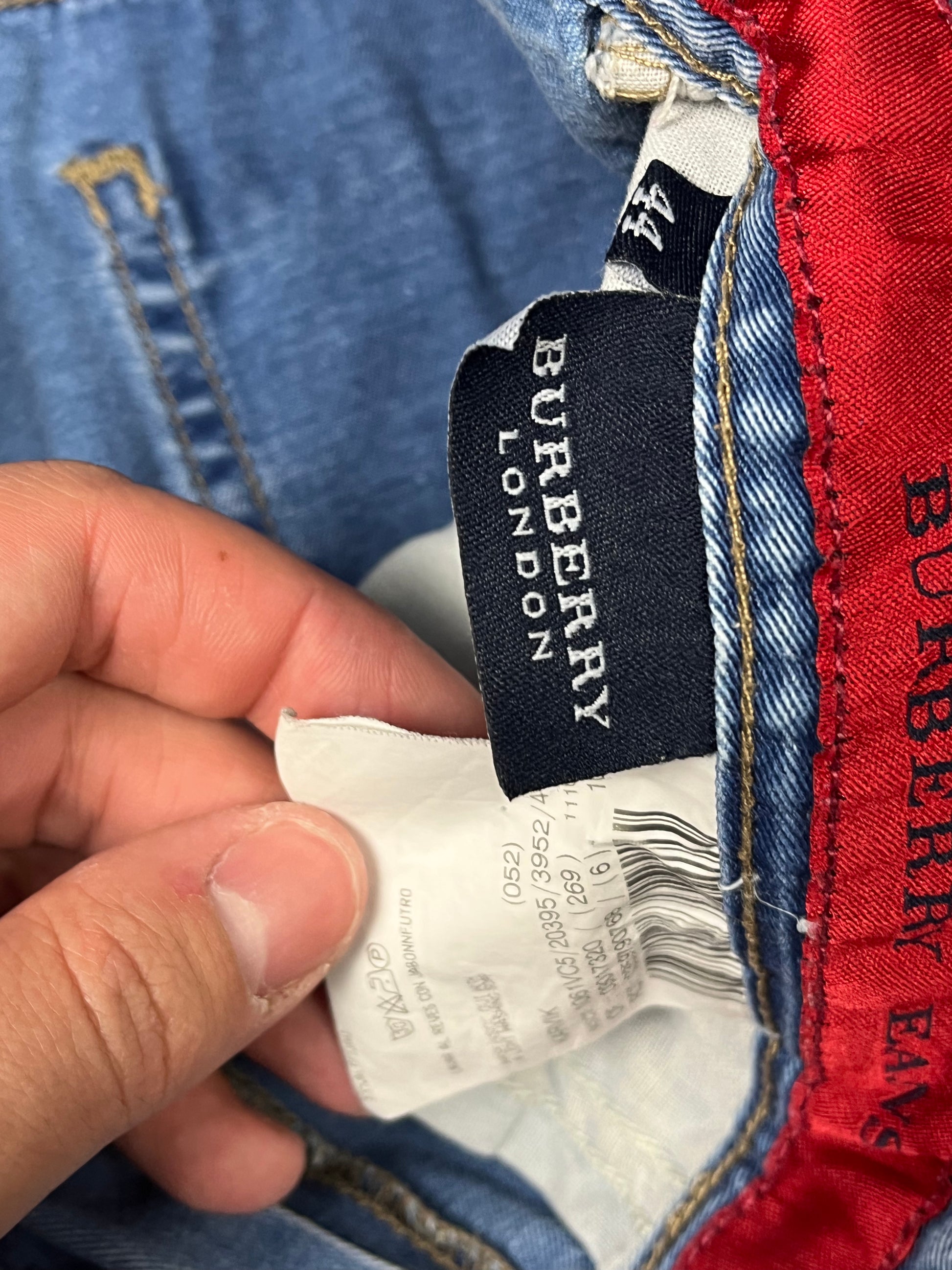 vintage Burberry jeans