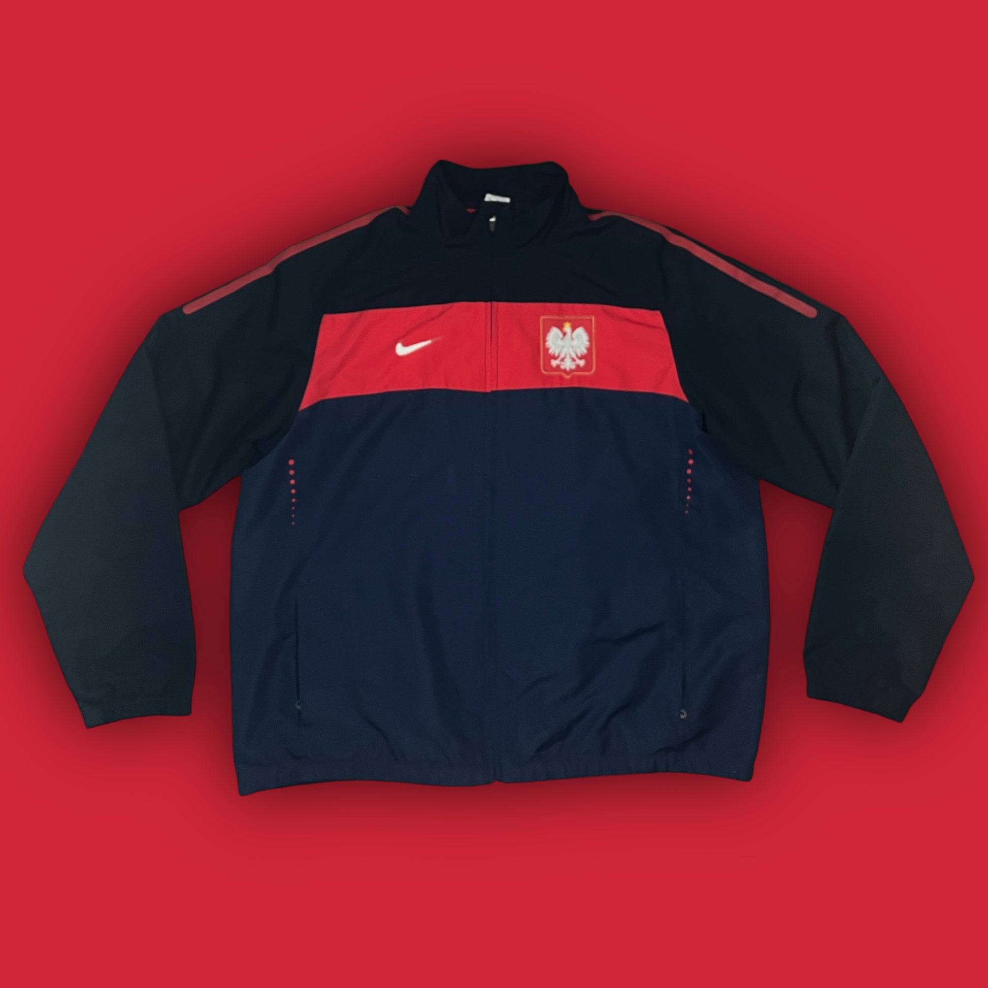 vintage Nike Polska windbreaker {XXL}