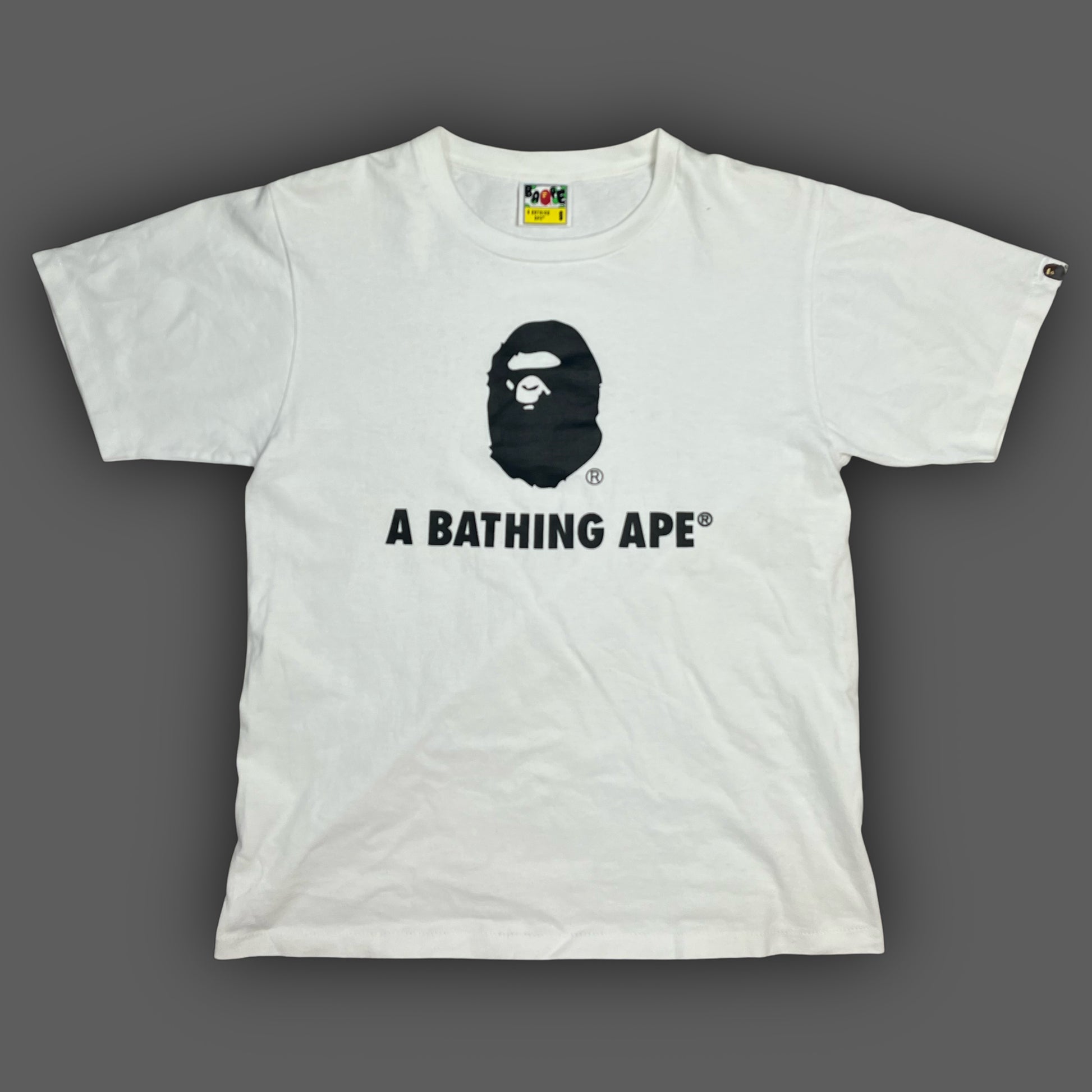 vintage BAPE a bathing ape t-shirt {S}