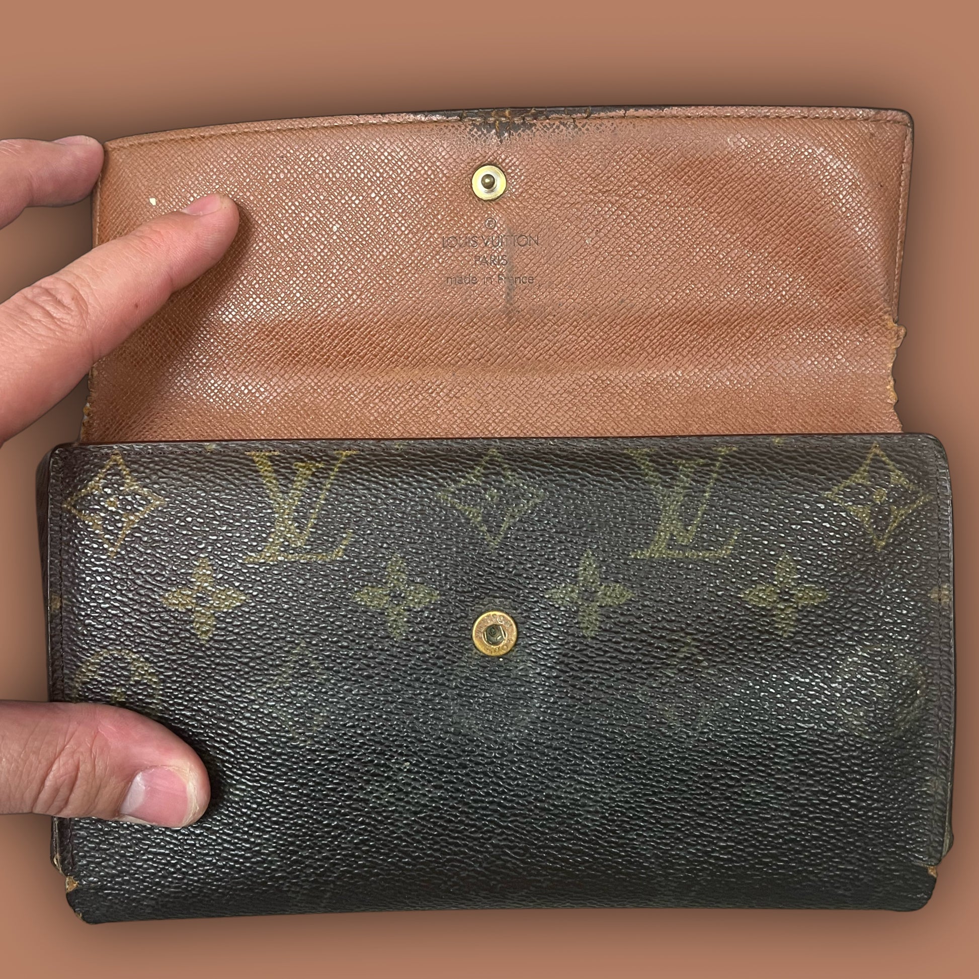 vintage Louis Vuitton wallet