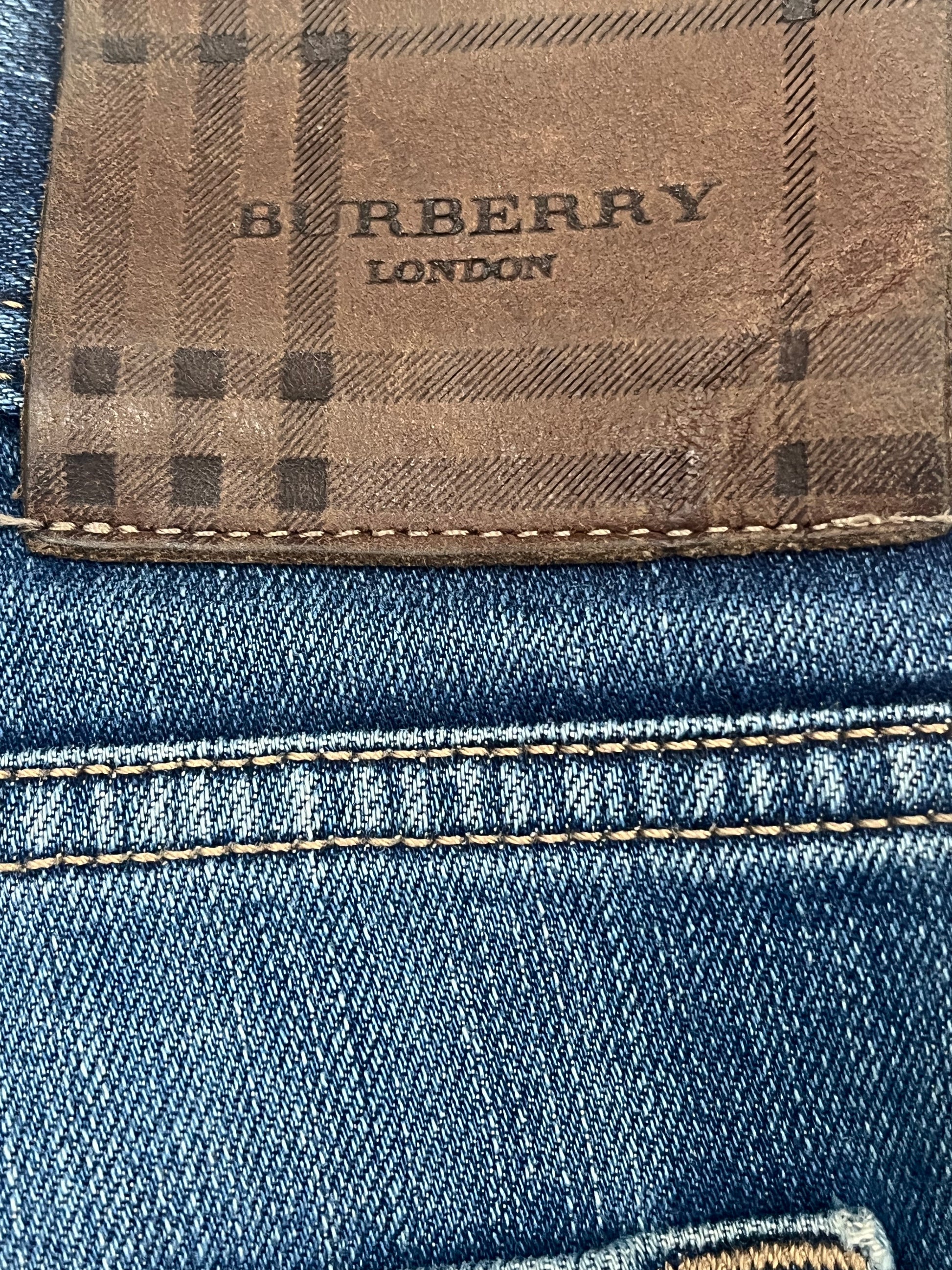 vintage Burberry jeans