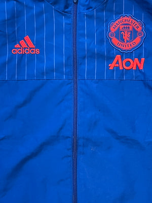 vintage Adidas Manchester United windbreaker {M-L}