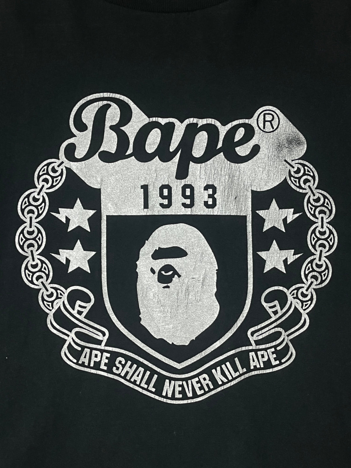 vintage BAPE a bathing ape t-shirt