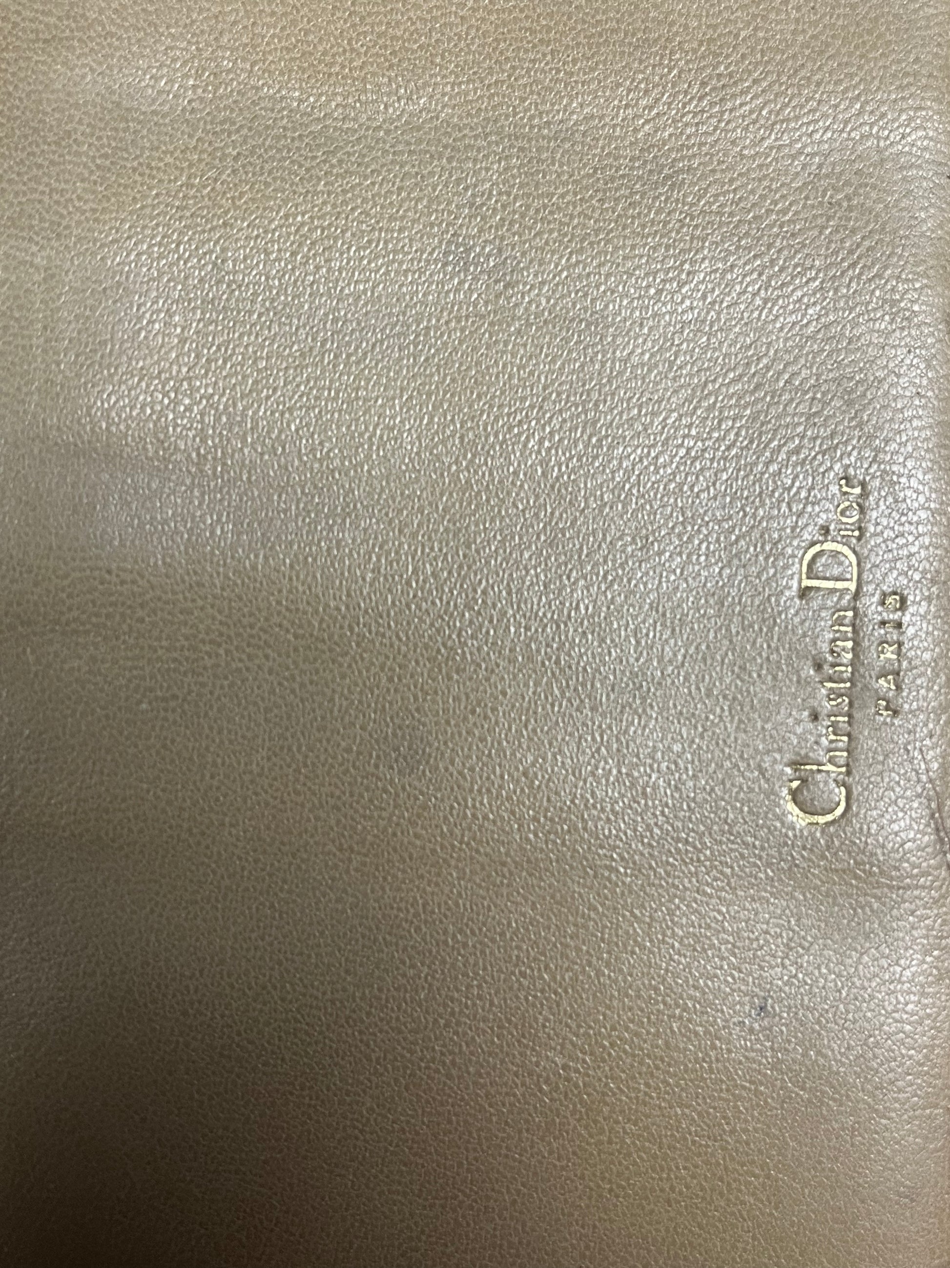 vintage Christian Dior wallet