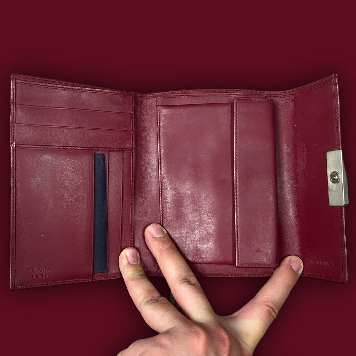 vintage Prada wallet