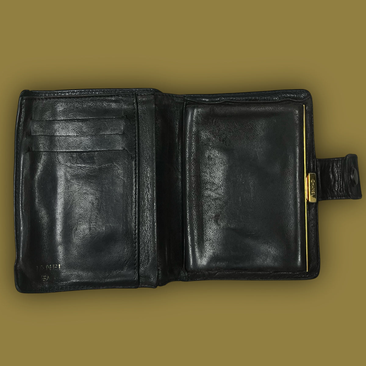 vintage Coco Chanel wallet