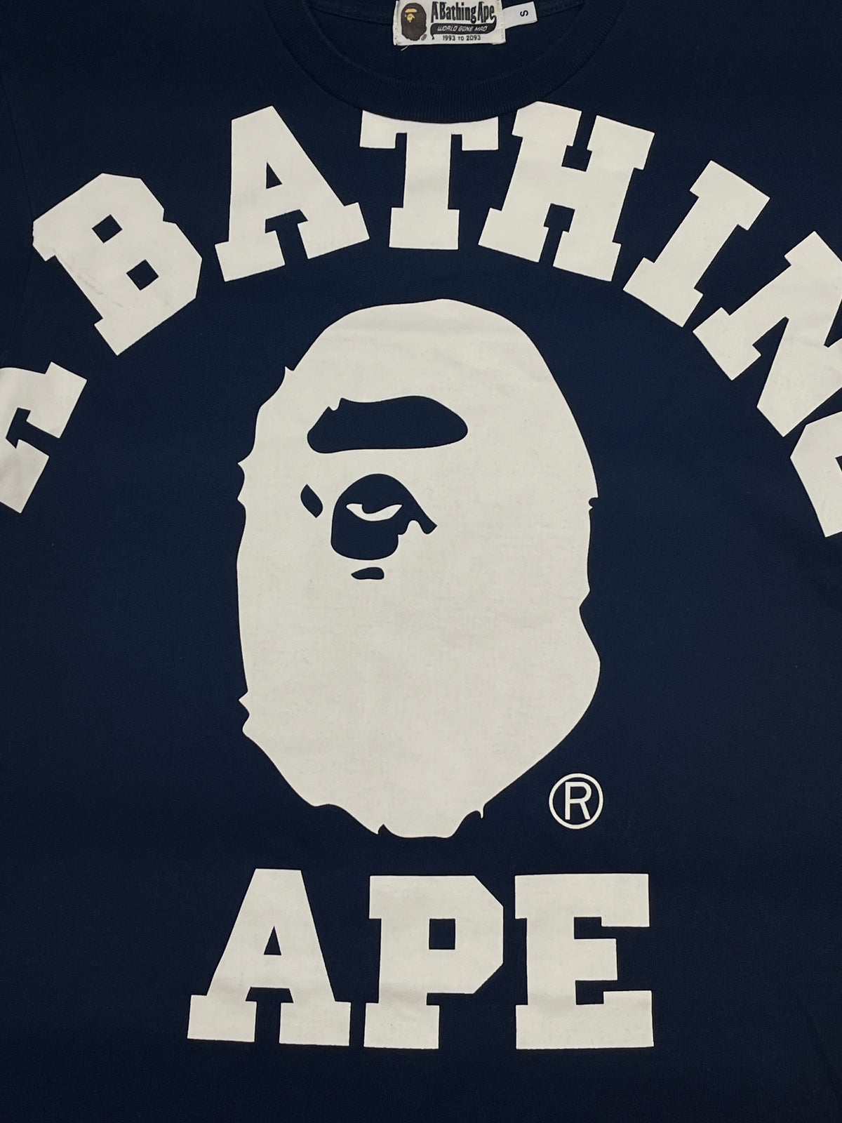 vintage BAPE a bathing ape t-shirt {S}