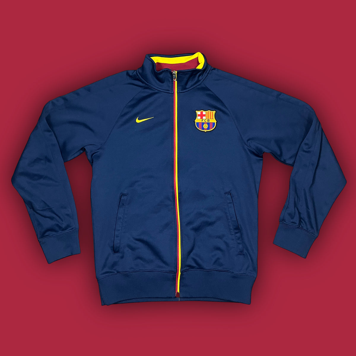 vintage Nike Fc Barcelona trackjacket {M}