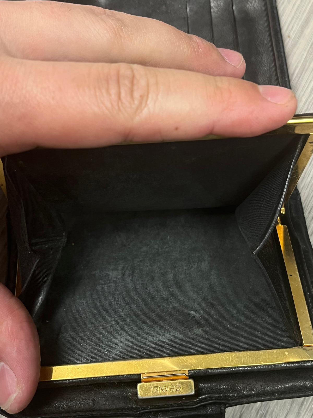 vintage Coco Chanel wallet