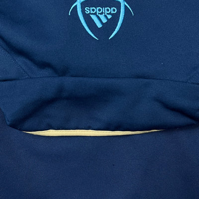 vintage Adidas Olympique Marseille halfzip windbreaker