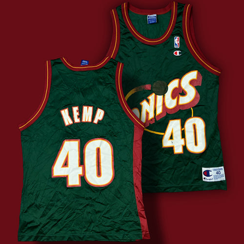 vintage Champion Seatle Sonics KEMP 40
