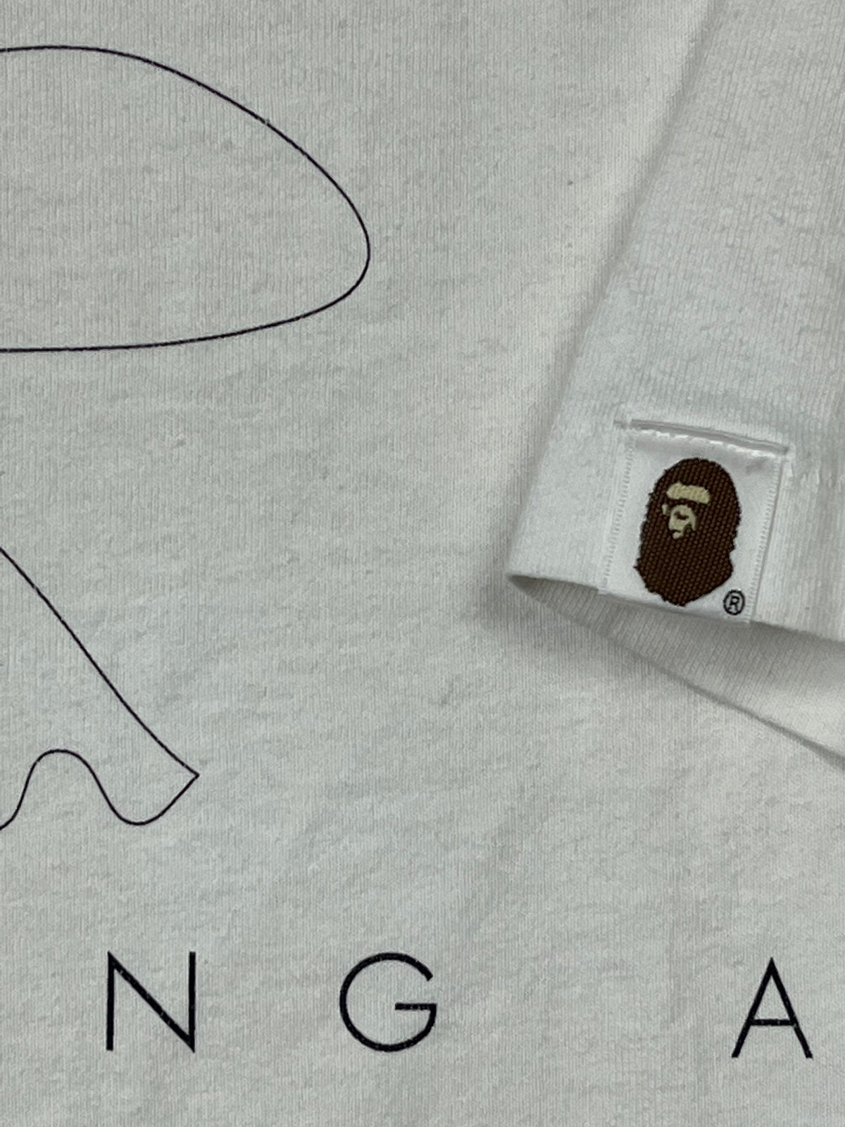 vintage BAPE a bathing ape t-shirt