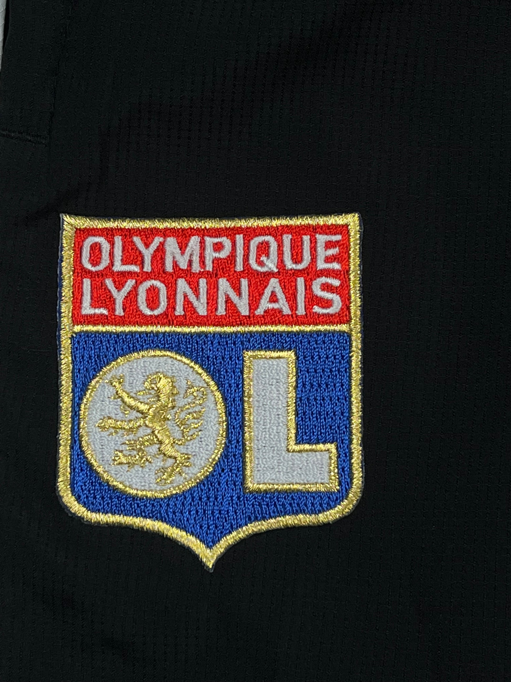 vintage Adidas Olympique Lyon trackpants {S}