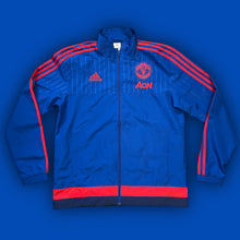 Load image into Gallery viewer, vintage Adidas Manchester United windbreaker {M-L}
