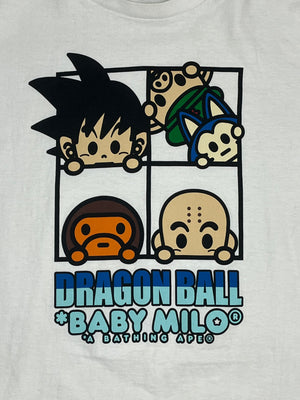 vintage BAPE a bathing ape t-shirt X DRAGON BALL {L}