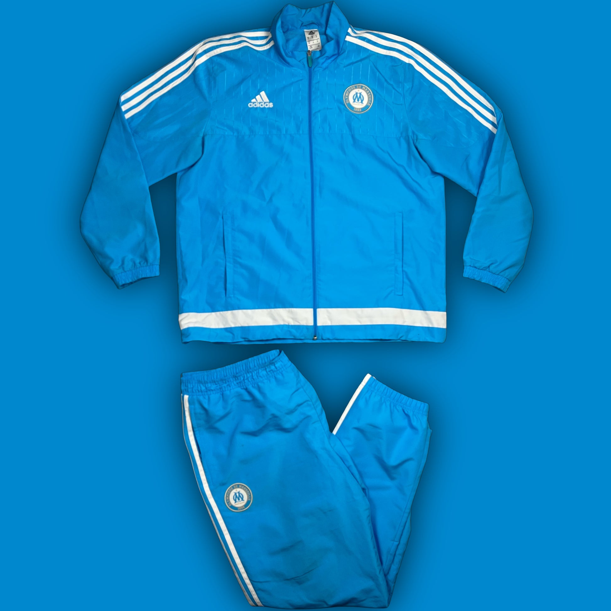 vintage Adidas Olympique Marseille tracksuit {XL}