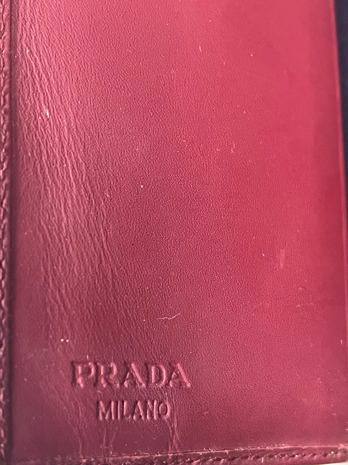 vintage Prada wallet