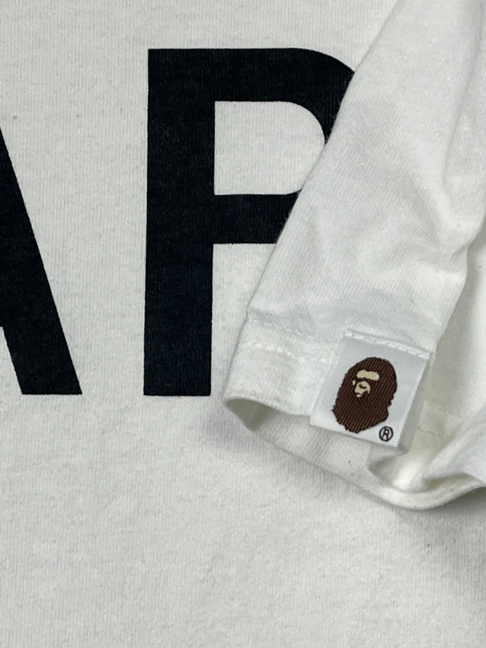 vintage BAPE a bathing ape t-shirt {L}